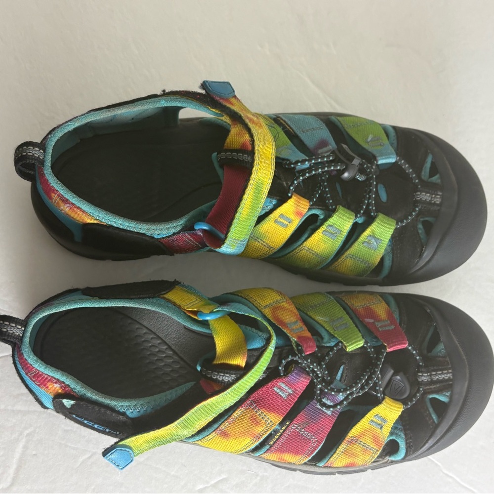 Keen Newport h2 rainbow Outdoor Sandals  big kids size 6 - Picture 2 of 6